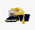 Airtight Lunch Box with Handle & Push Lock - Image 3
