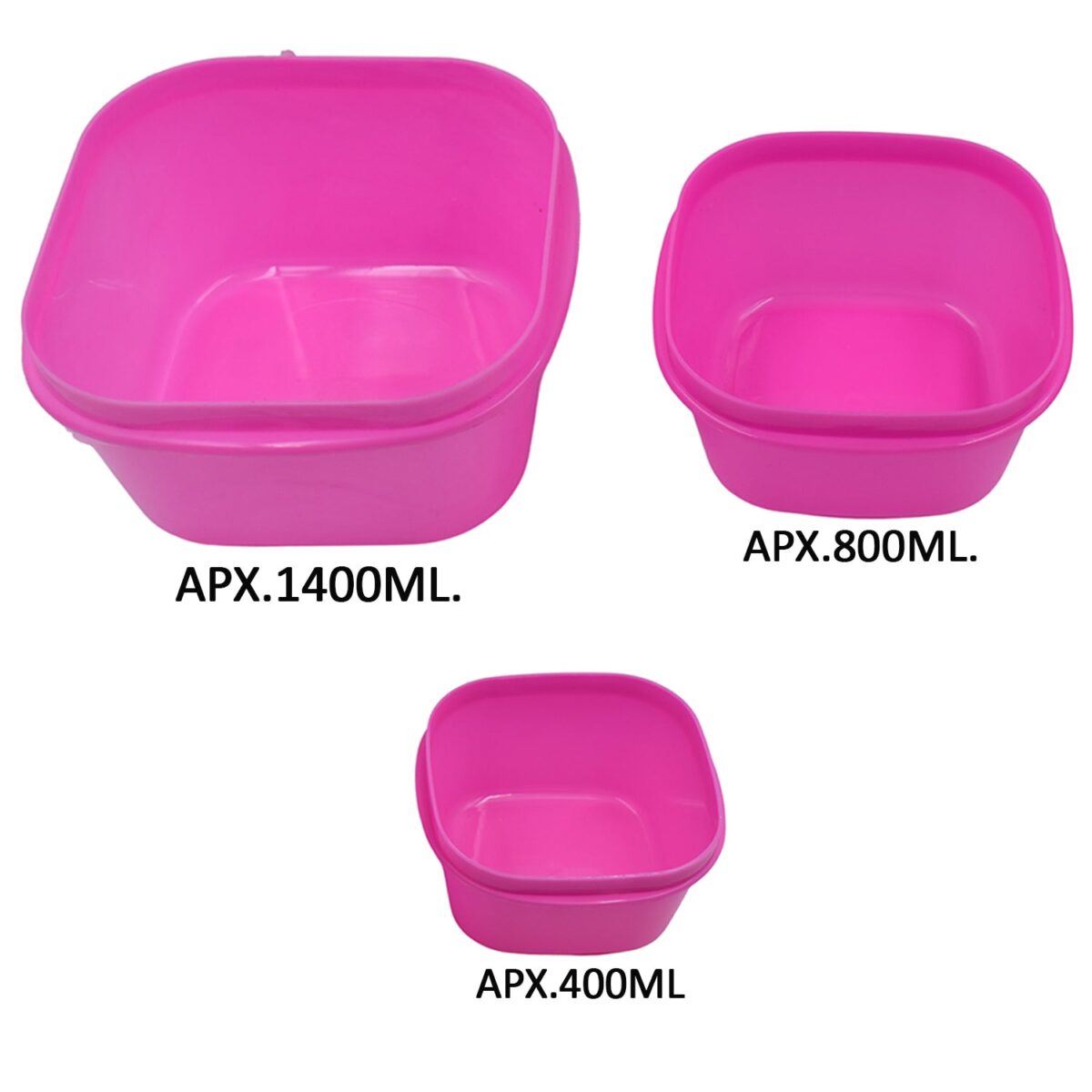 3 Pc Multi-Purpose Container used in all kinds of household and official purposes for storing food and stuffs etc. - Image 5