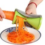 Portable Stainless Steel Handheld Spiralizer & Vegetable Slicer - Image 7