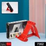 Adjustable Foldable Plastic Square Mobile Stand Premium Mobile Stand Use For Home , Office & Multiuse - Image 2