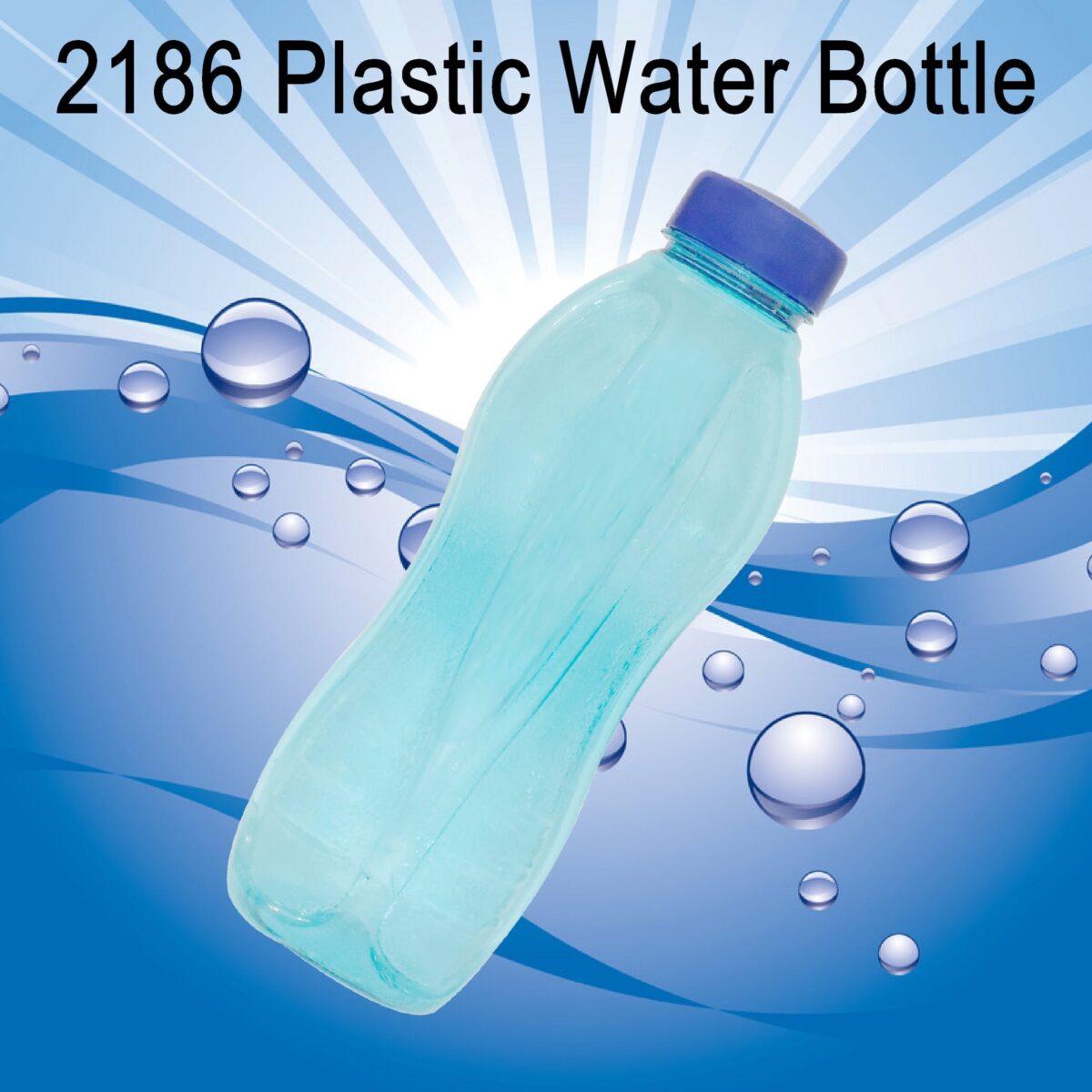Plastic Water Bottle - Image 2
