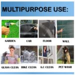 Durable Gold Color Trigger Hose Nozzle Water Lever Spray - Image 8