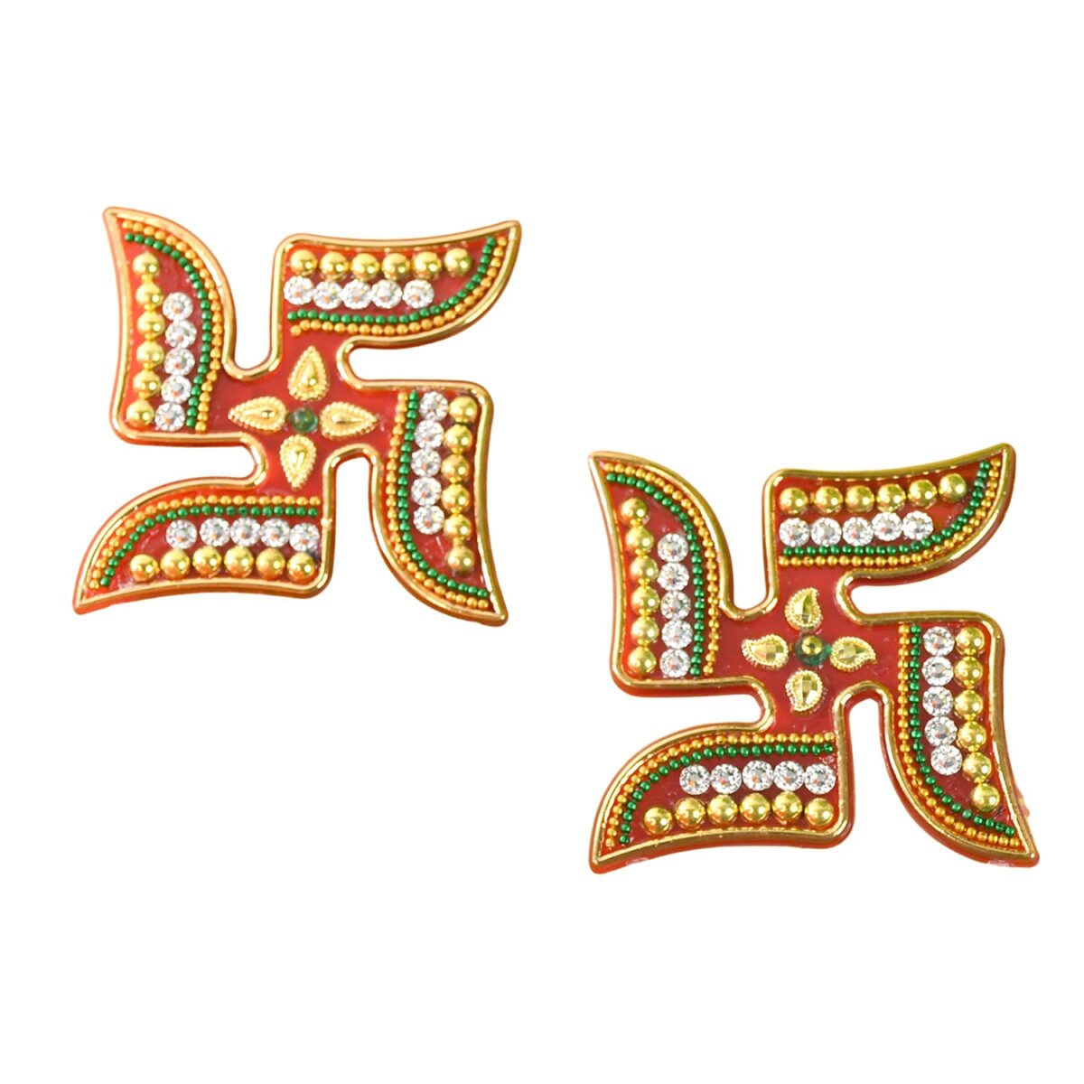 Decorative Swastik Sticker (2Pc Set) - Image 5