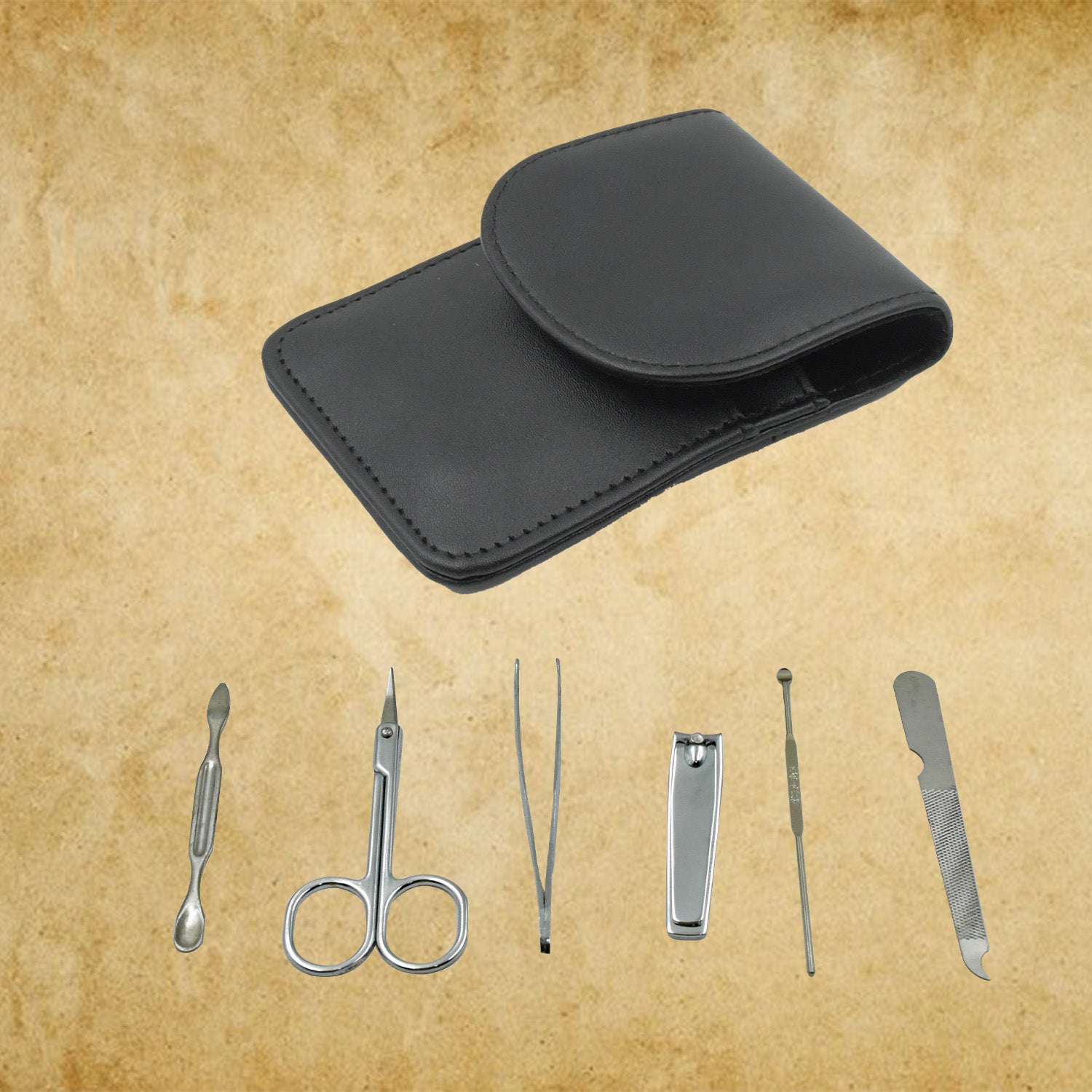 4_3d9b0552-ca29-4dd0-942e-f946f94a9ec1.jpg 6-in-1 Professional Nail Care Kit: Clippers, Scissors & More Nail cutter (Travel or Home) - Image 3