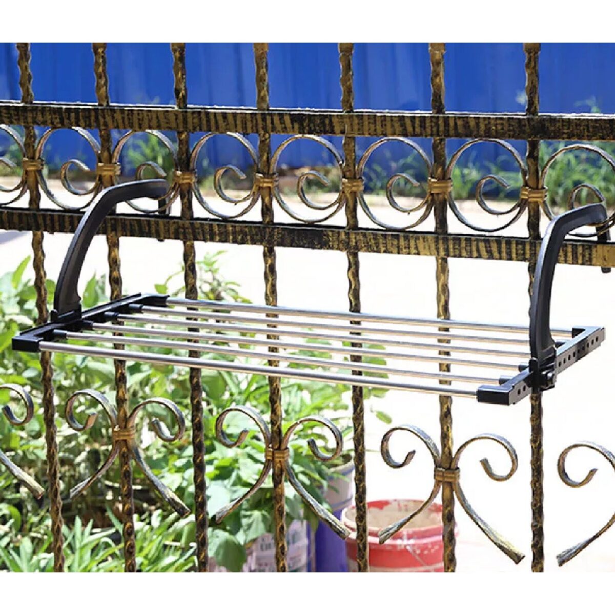 Small Hanging Rack Cloth Drying Rack for Home, Balcony, and Window - Image 5