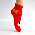 1 PAIR SOCKS PRINTED TRENDY MULTIPLE DESIGNER SOCKS  (1 Pc / Mix Design) - Image 5