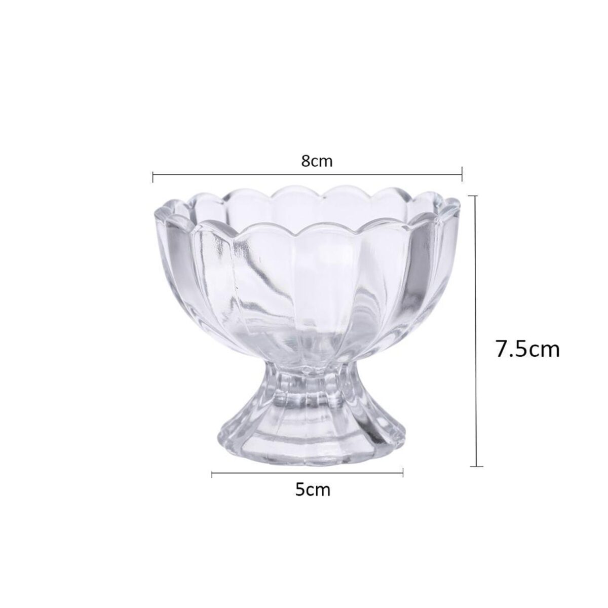 Serving Dessert Bowl Ice Cream Salad Fruit Bowl - 6pcs Serving Dessert Bowl Ice Cream Salad Fruit Bowl - 6pcs - Image 5
