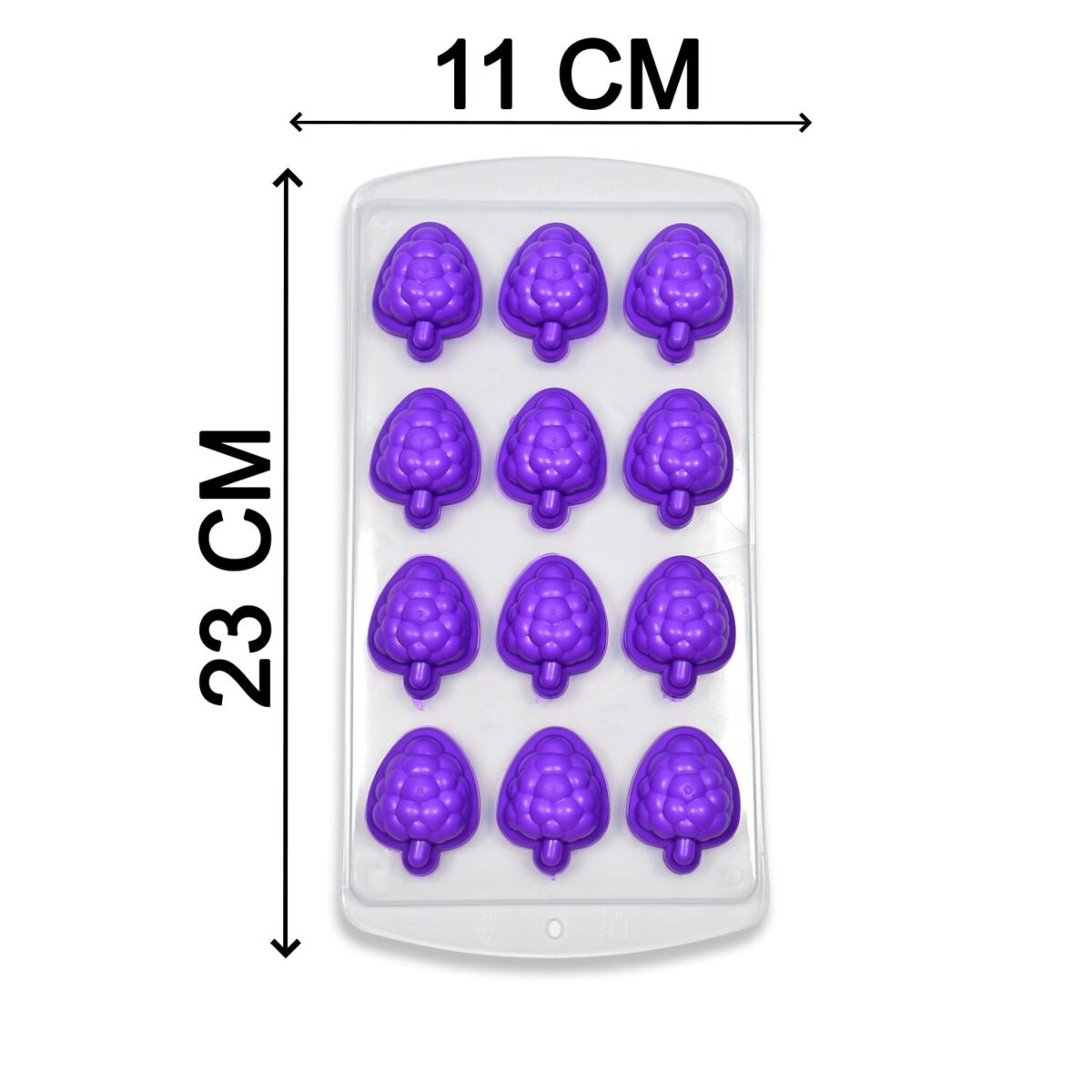Mix design Ice Trays for Freezer with Easy to Release Flexible Silicone shape ice cavity. - Image 5
