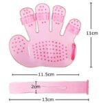 Rubber Pet Cleaning Massaging Grooming Glove Brush - Image 6