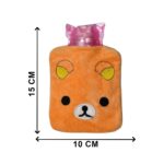 Warm Hug from a Panda: Orange Panda Hot Water Bottle for Pain Relief - Image 7