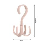 4-Claw Multi-Function 360 Degree Rotatable Purse Rack Handbag Hanger Hook - Image 5