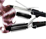 Hair Curling Iron Rod for Women (black), Hair accessories - Image 3