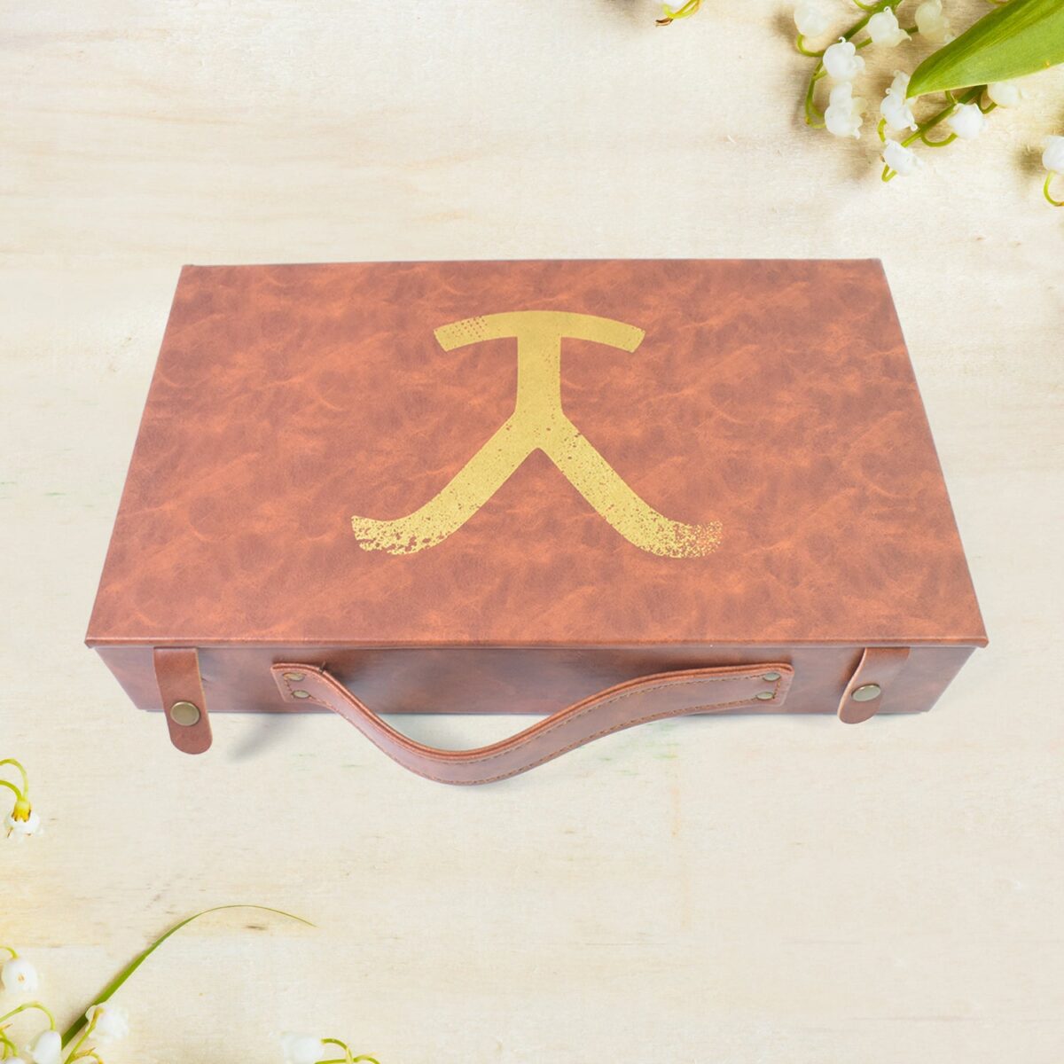 Multi Purpose Use Carrying Leather Case Briefcase (30Ãƒâ€”20 Cm / 1 Pc / B Grade) - Image 6