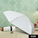 3-Fold Sun & Rain Protective Solid Foldable Umbrella, (1 Pc) - Image 2