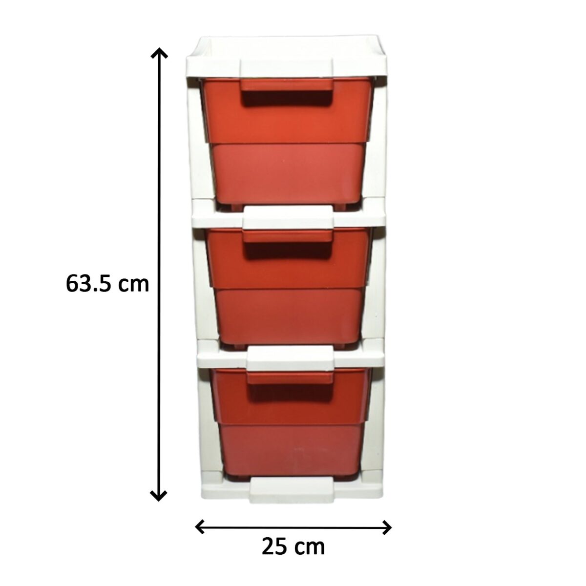 Multi-Purpose Anti-Slip 3 Layer Modular Drawer Storage System - Image 5