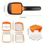 5 In 1 Nicer Dicer used for cutting and shredding of various types of food stuff in all kitchen purposes. - Image 5