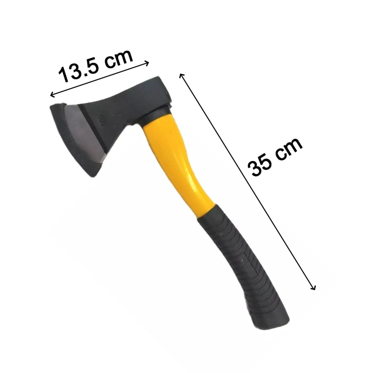 Fiberglas's Body Rubberised Handle Wood Cutting Axe - Image 5