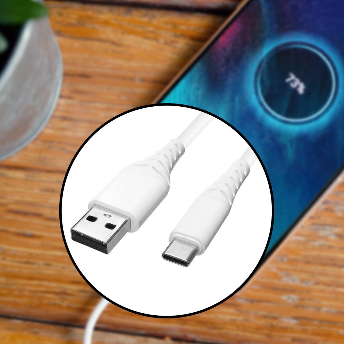 Type C Rapid Quick Dash Fast Charging Cable - Image 1