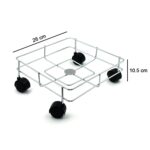 Ss Square Oil Stand For Carrying Oil Bottles And Jars Easily Without Any Problem. - Image 5