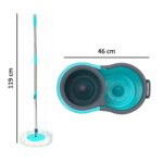 Quick Spin Mop Plastic spin, Bucket Floor Cleaning, Easy Wheels & Big Bucket, Floor Cleaning Mop with Bucket - Image 5