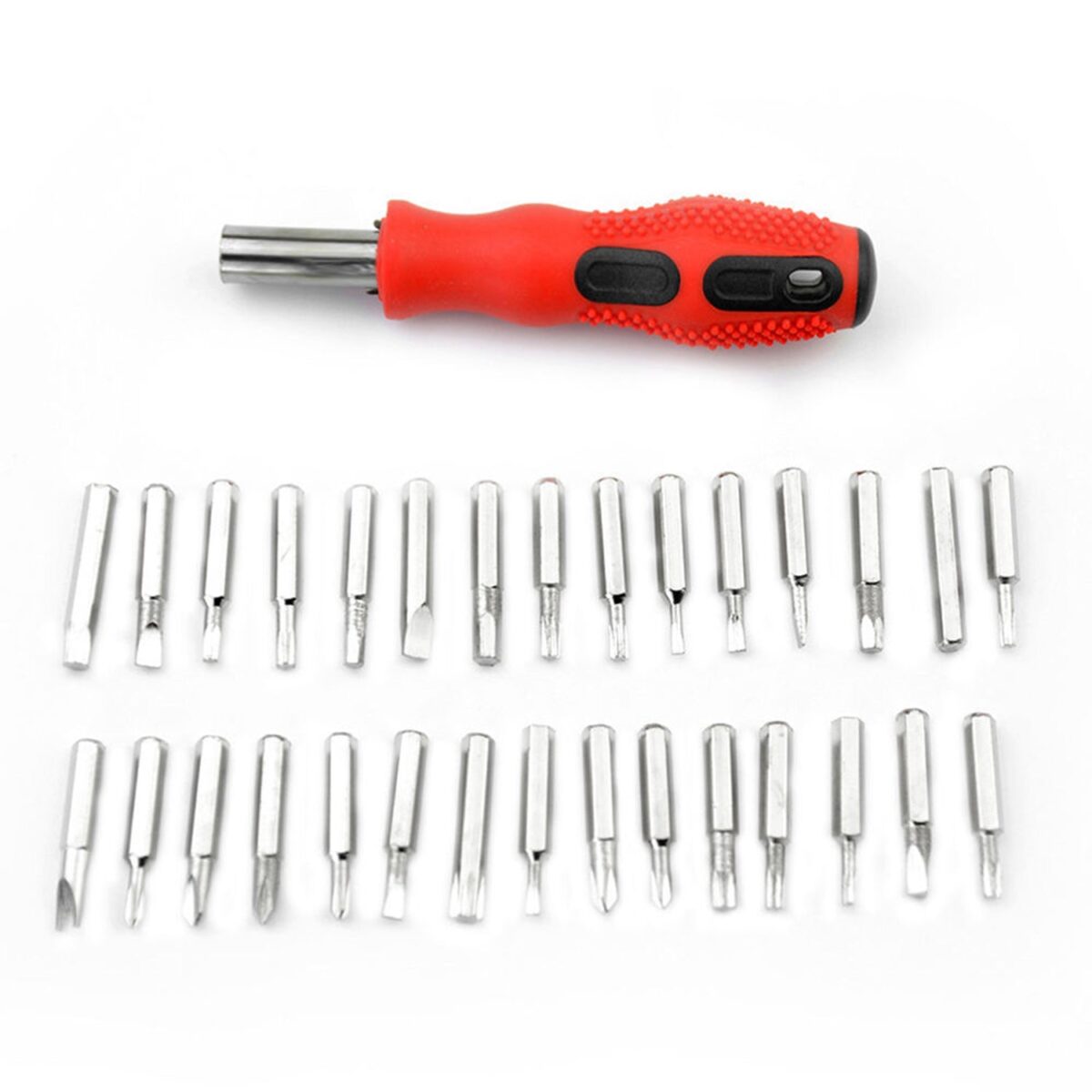 (SET OF 4PC) SCREWDRIVER SET, STEEL 31 IN 1 WITH 30 SCREWDRIVER BITS, PROFESSIONAL MAGNETIC DRIVER SET - Image 1