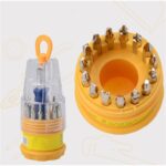 (Set of 6pc) Screwdriver Set, Steel 16 in 1 with 15 Screwdriver Bits, Professional Magnetic Driver Set - Image 4