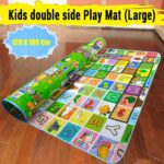 Waterproof Double Side Baby Play Floor Mat for Kids Home With Bag (Size 120 x 180cm) - Image 5