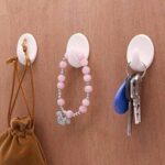 Self Adhesive Plastic Wall Hook Set for Home Kitchen and Other Places (Pack of 9) - Image 3