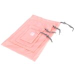 Travel Storage Bag Set â€“ Waterproof Nylon Drawstring Organizers for Clothes & Shoes (4 Pc) - Image 4