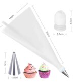 12 Piece Cake Decorating Set of Measuring Cup Oil Basting Brush - Image 8