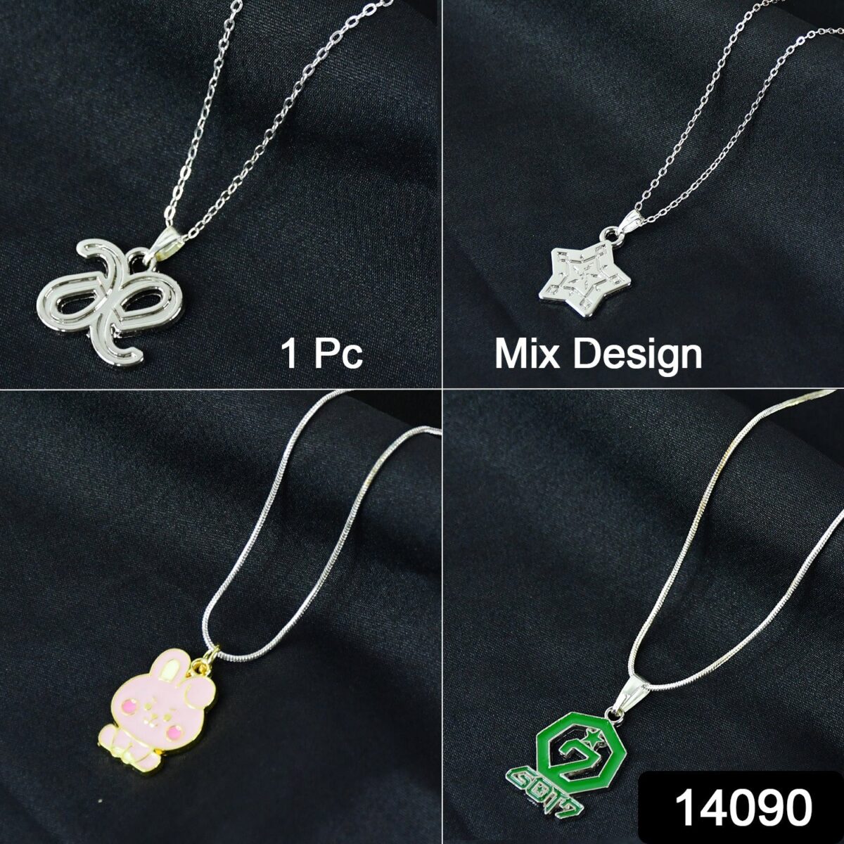 Pendant Necklace Ã¢â‚¬â€œ Single Piece (Random Mix Design) - Image 2