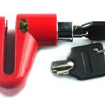 Wheel Padlock Disc Lock Security for Motorcycles Scooters Bikes
