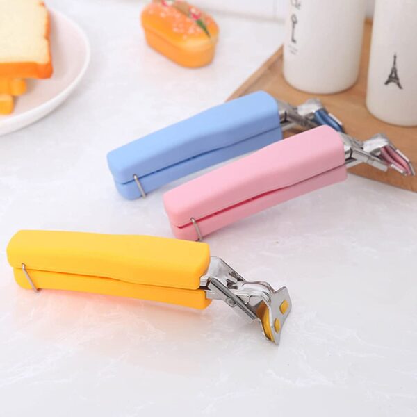 Stainless Steel Hot Dish Plate Clip â€“ Secure Bowl & Plate Gripper for Home & Kitchen