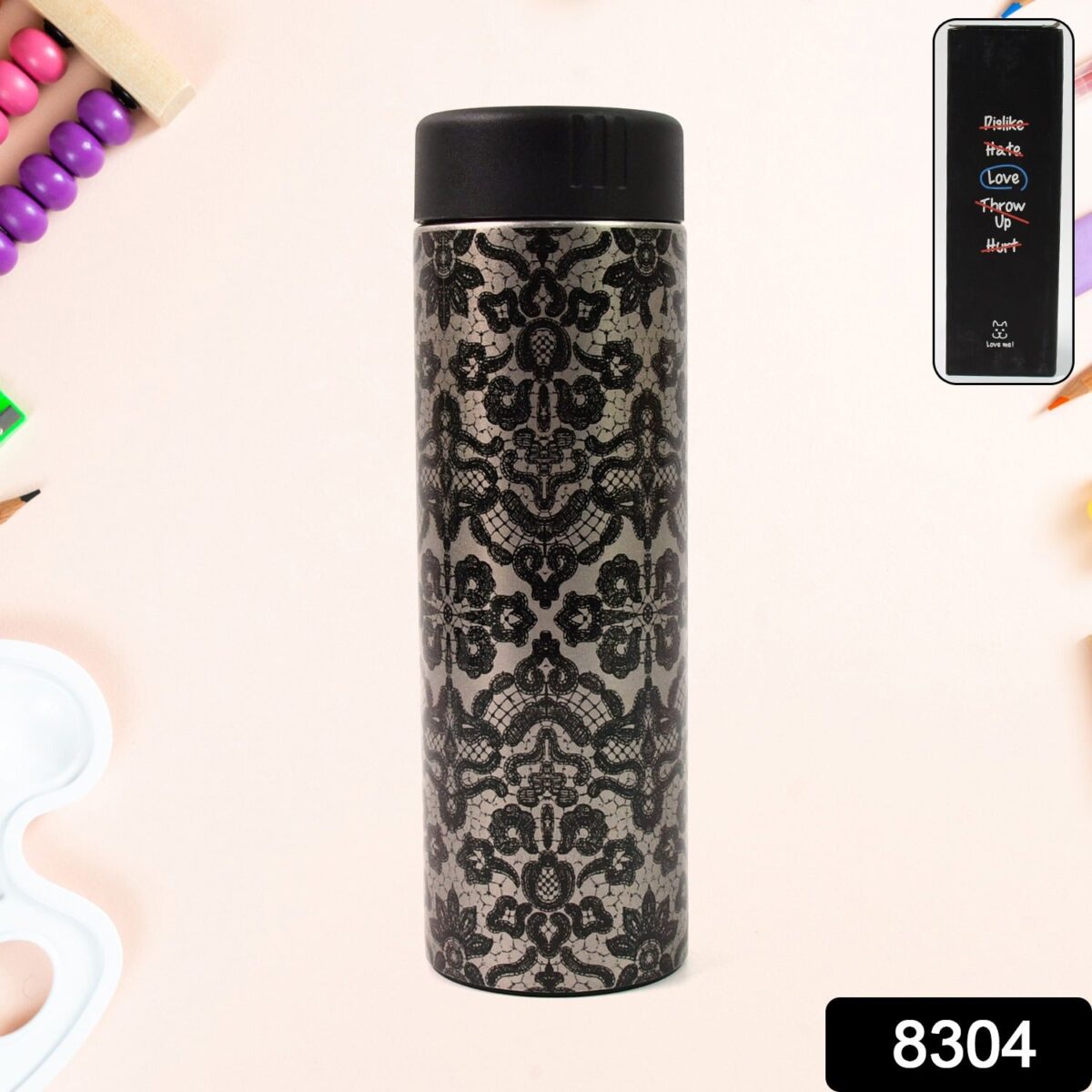 Water Bottle for Kids Ã¢â‚¬â€œ Insulated Stainless Steel Bottle (350 ML Approx) - Image 2