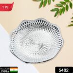 Round Traditional Multipurpose Mukhwas Serving Tray â€“ Decorative Platters (1 Pc) - Image 2