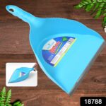 Heavy Plastic Dustpan with Handle (1 Pc) - Image 2