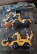 Engineering Vehicles Nut Assembly Toy â€“ DIY Vehicle Model Set for Kids, Simulation Car Construction Toy (2 Pc Set) - Image 7
