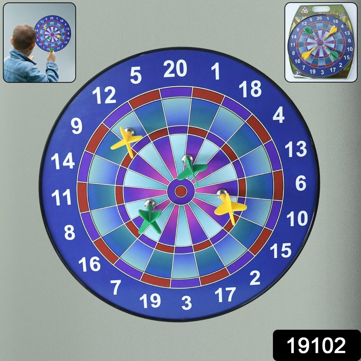 Magnetic Dartboard Game Set for Kids & Adults - Image 2