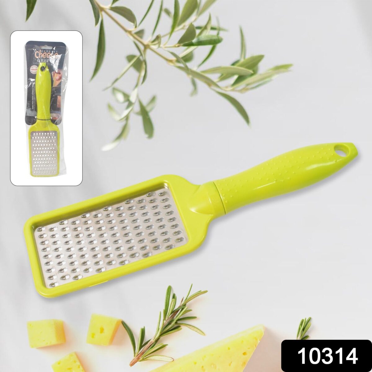 Stainless Steel Vegetables & Fruits Shredder for Kitchen Cheese Grater (1 Pc) - Image 2