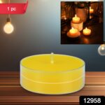 Tealight Diwali Candle â€“ Smokeless, Long-Burning, Mix Color (1 Pc / Mix Color) - Image 2
