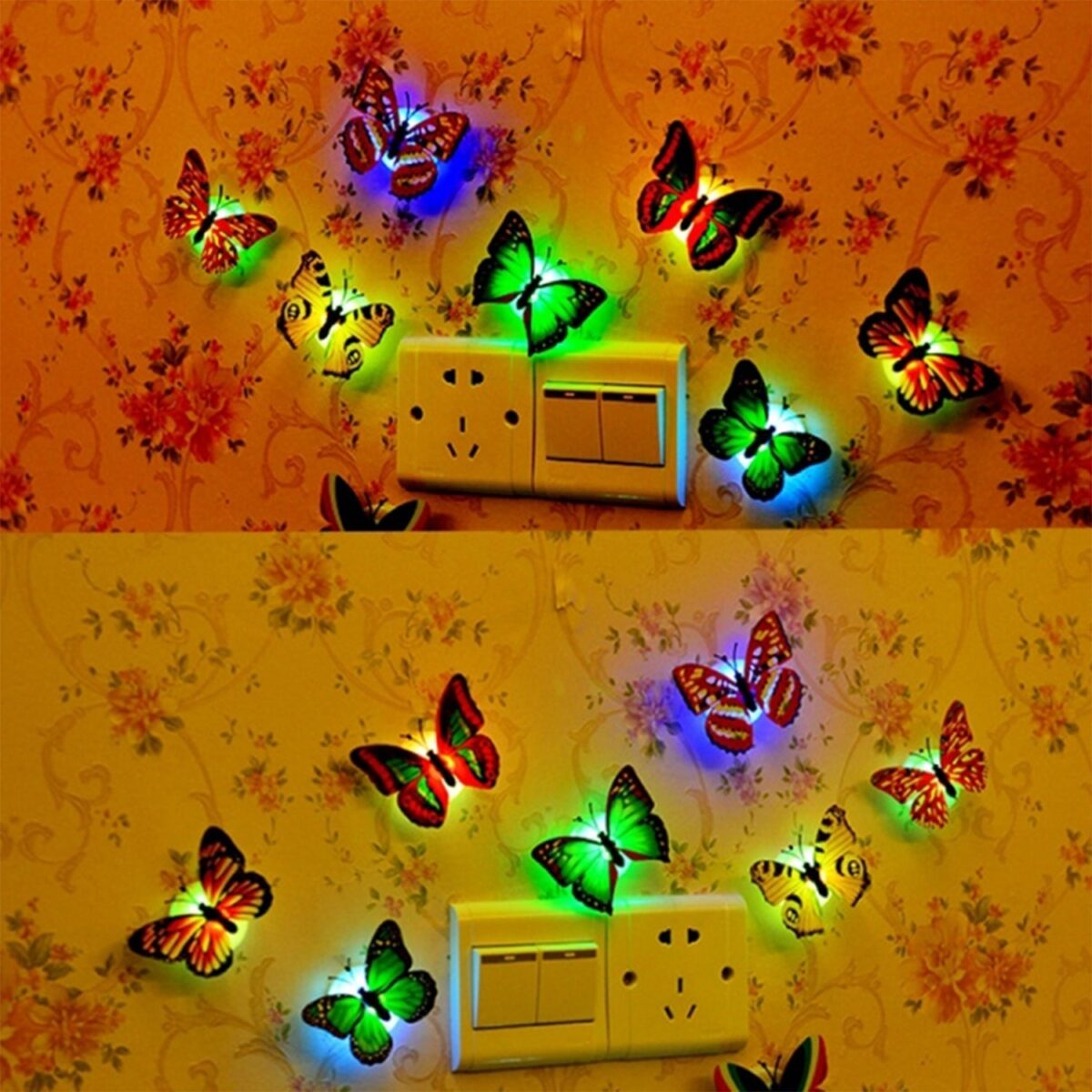 The Butterfly 3D Night Lamp Comes with 3D Illusion Design Suitable for Drawing Room, Lobby. - Image 2
