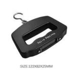 Black Digital Portable Luggage Scale with LCD Backlight (50 kg) - Image 6