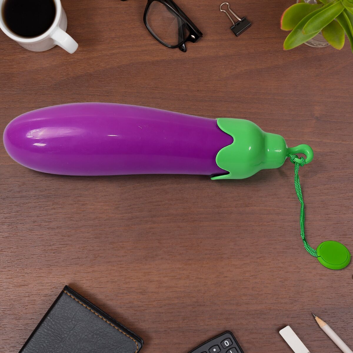 Vegetable shaped Folding Umbrella, Plastic Case Creative Fashion Folding Mini Sun Shade Rain Umbrella, Unique Umbrella, Sun & UV Protection, Cute Design (1 Pc) - Image 6