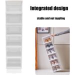 6-Layer Stackable Foldable Storage Organizer Cart for Clothes, Kitchen, Closet & Bathroom - Image 6