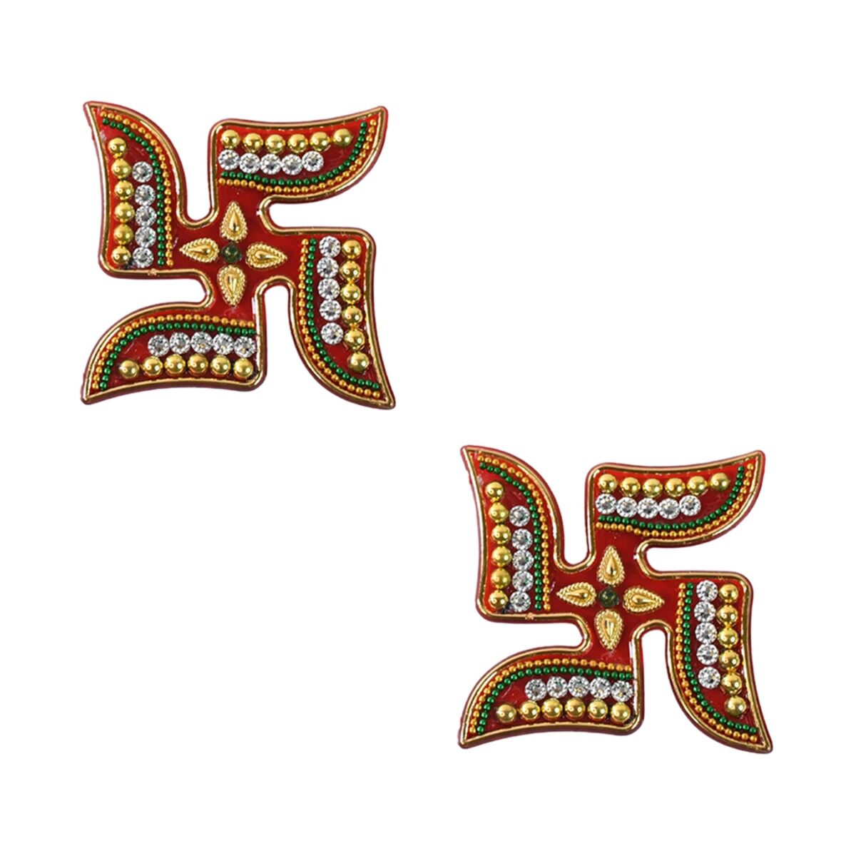 Decorative Swastik Sticker (2Pc Set) - Image 6