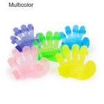 Rubber Pet Cleaning Massaging Grooming Glove Brush - Image 5