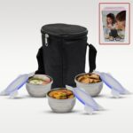 Stainless Steel Lunch Box - Multi-Compartment Airtight Container for Office, School & Travel - Image 7