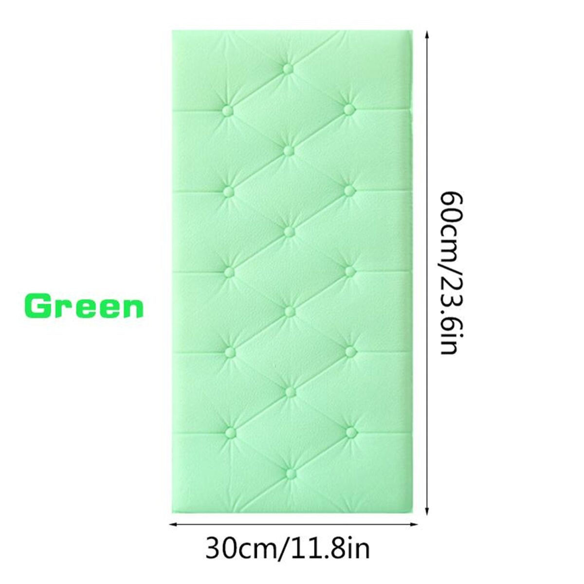 Green 3D Adhesive wallpaper for  living Room. Room Wall Paper Home Decor Self Adhesive Wallpaper - Image 5