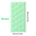 Green 3D Adhesive wallpaper for  living Room. Room Wall Paper Home Decor Self Adhesive Wallpaper - Image 5