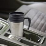 Stainless Steel Vacuum Glass Insulated Glass Coffee Cups (With Lid & Handle / 1 pc) - Image 3
